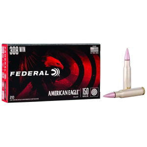 United States Association of Gun Owners Federal American Eagle .308 Win 150gr FMJ-BT Rifle Ammo, 20-Round - $29.14 at United States Association of Gun Owners