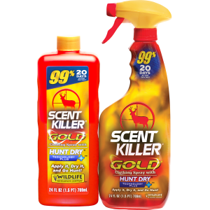 Wildlife Research 1259 Scent Killer Gold 24 oz Odorless Spray