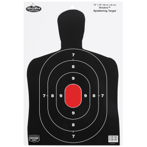 Birchwood Casey 35707 Dirty Bird BC-27 Silhouette Target, 12x18, 8 Pack