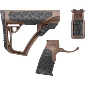 Daniel Defense AR-15 M-LOK Mil-Spec Furniture Kit, Brown