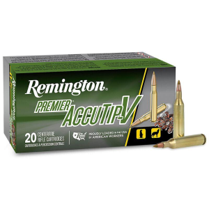 Remington Premier AccuTip Varmint .17 Rem 20gr Rifle Ammo, 20-Round