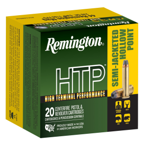United States Association of Gun Owners Remington 23010 HTP .44 Rem Mag 240gr Semi-Jacketed Hollow Point Ammo, 20-Round Box - $31.34 at United States Association of Gun Owners
