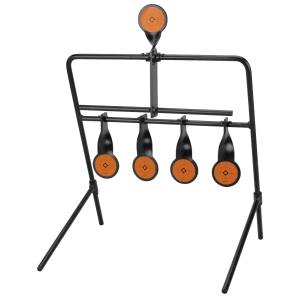United States Association of Gun Owners Caldwell 902365 Resetting Rimfire Steel Target, Black/Orange - $16.80 at United States Association of Gun Owners