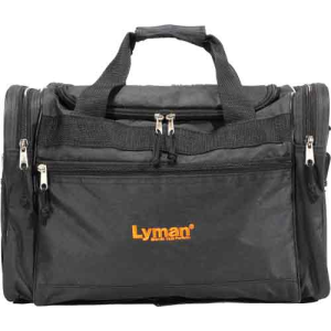 United States Association of Gun Owners LYMAN HANDGUN RANGE BAG - BLACK NYLON W/CARRY STRAP - $13.72 at United States Association of Gun Owners