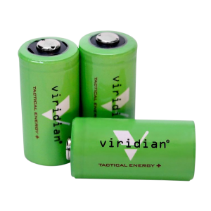 Viridian CR123 Battery Green 3.0 Volts 1,750 mAh (3) - 3500006