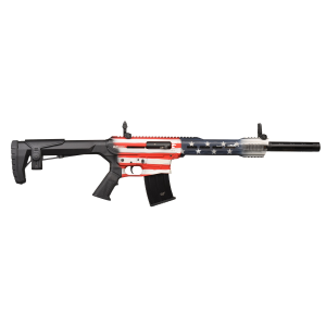 United States Association of Gun Owners Gforce Arms GF2512USA GF25 USA 12 Gauge Semi-Auto 3" 5+1 20" Flat Dark Earth Cerakote Threaded Barrel, USA Receiver, Black Adjustable Synthetic Stock w/Black Rubber Grip - $266.00 at United States Association of Gun Owners