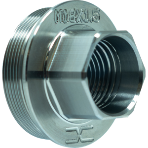 Faxon Firearms M18X1.5 Titanium Direct Thread to Hub Adapter