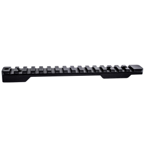 Weatherby Picatinny Rail Black Hardcoat Anodized Alloy Fits Mark V Magnum 9-Lug Action - P00252705