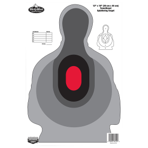 United States Association of Gun Owners Birchwood Casey Dirty Bird 12x18 Silhouette Tagboard Target, 8-Pack - $8.74 at United States Association of Gun Owners