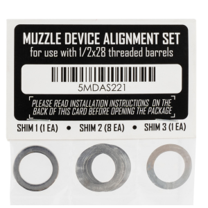 Rugged Suppressors Shim Kit 1/2X28 Accessory - SA001