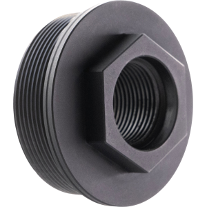 CMMG Zeroed HUB Mount 5/8"x24 Stainless Steel, Black