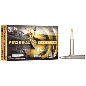 Federal Trophy Bonded Tip .280 Rem 140gr Rifle Ammunition, 20/ct