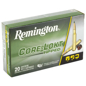 Remington Core Lokt 30-06 Springfield 180gr Polymer Tip Ammo, 20-Round Box