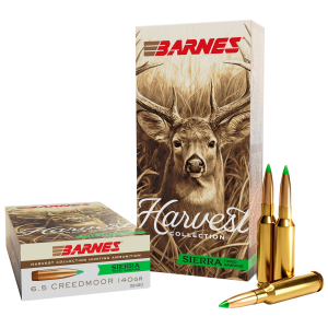 Barnes 32400 Harvest 6.5mm Creedmoor 140gr Ballistic Tip Ammo, 20-Round