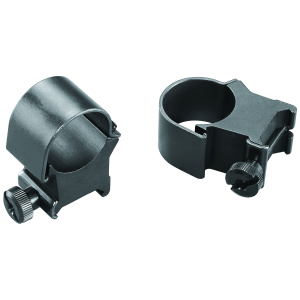 Weaver Mounts 49044 Detachable Top Mount Rings Matte Black 1" Extra High - 49044