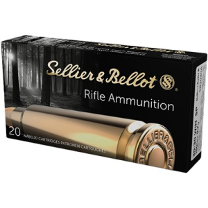 Sellier & Bellot 30-30 Winchester 150gr Semi-Jacketed SP Rifle Ammo, 20-Box