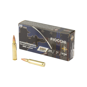 Fiocchi Hyperformance SBR .223 Rem 77gr Boat Tail Hollow Point Ammo