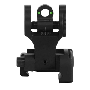 TROY Industries BattleSight Tritium Rear Folding Sight, Black Hardcoat Anodized - SSIGFBSRTBT00