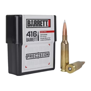 Barrett 41633 .416 Barrett 500 Grain A-Tip Rifle Ammo