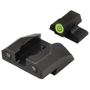XS Sights SPR202P6G R3D 2.0 Night Sight Set Green Tritium Front/Black Oxide Frame Fits Springfield SA-35