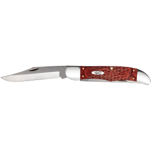 Case 00189 Hunter 4.10in Folding Clip/Skinner Knife, Rosewood Handle