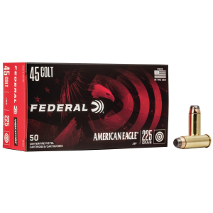 Federal American Eagle .45 Colt 225 gr JSP Handgun Ammo, 50/ct