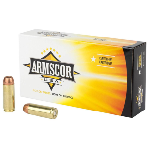 Armscor Handgun Ammunition 50AE 300 gr JHP 1250 fps 20/ct