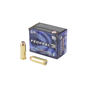 Federal PowerShok .45 Long Colt 235gr JHP Handgun Ammo, 20-Round