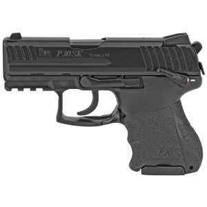 H&K P30SKS Subcompact Handgun 9mm Luger 10rd Magazines(2) 3.27" Barrel DA/SA V3 Rear Decocking Button Ambi Safety