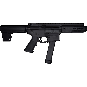 10 Ring Mktg / Wrj Llc Bm-9, Brigade A0915511 9mm 5.5 Brl 5" Rail Graphite Blk