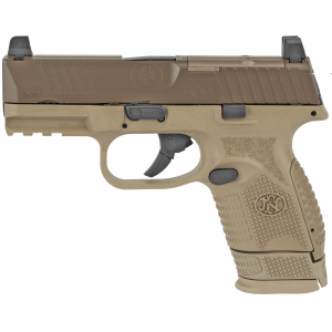 FN 509 Compact MRD Handgun 9mm Luger 10rd Magazines (2) 3.7" Barrel FDE NMS