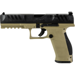 Walther PDP Full Size Optic Ready 9mm Pistol - Tan & Black