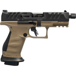 Walther PDP 9mm 4.6" Comp Or Pro FDE 15rd Handgun