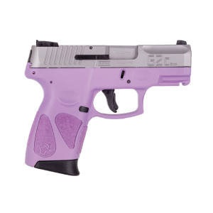 Taurus GC2 Handgun 9mm Luger 12rd Magazine 3.2" Barrel Stainless Steel SlideLight Purple Grip