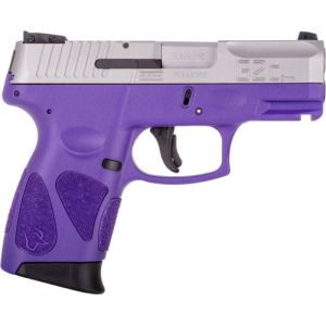 Taurus GC2 Handgun 9mm Luger 12rd Magazine 3.2" Barrel Stainless Steel Slide/Dark Purple Grip