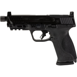 Smith & Wesson M&P 9 M2.0 Full Size Handgun 9mm Luger 17rd Magazines(2) 4.625" Threaded Barrel Black Finish