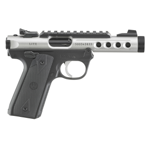 Ruger Mark IV 22/45 Lite Handgun .22 LR 10rd Magazines 4.40" Threaded Barrel Clear Anodized Finish