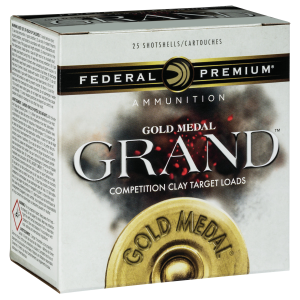 Federal Premium Gold Medal 12GA 2-3/4" 1-1/8oz 7.5 Shot Ammo - 25rd