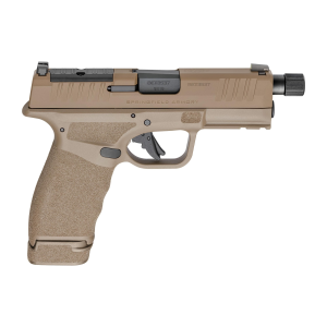Springfield Armory Hellcat Pro OSP Handgun 9mm Luger 15rd & 17rd Magazines 4.4" Threaded Barrel FDE