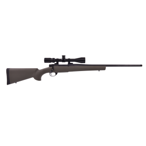 Howa M1500 300 Win Mag 24" Green Hogue Overmolded Rifle