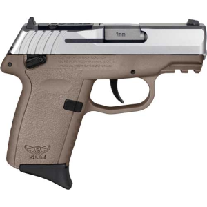 SCCY CPX-1 RDR Handgun 9mm Luger 10rd Magazine 3.1" Barrel External Safety Only Stainless Slide/FDE Frame