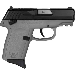 SCCY CPX-1 RDR Handgun 9mm Luger 10rd Magazine 3.1" Barrel External Safety Only Black Slide/Sniper Grey Frame