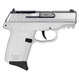 SCCY CPX-2 RDR Handgun 9mm Luger 10rd Magazine 3.1" Barrel No Safety Stainless Slide/White Frame