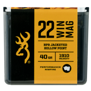 Browning Ammo Bpr, Brna B195122050 22mg 40 Jhp 50/20