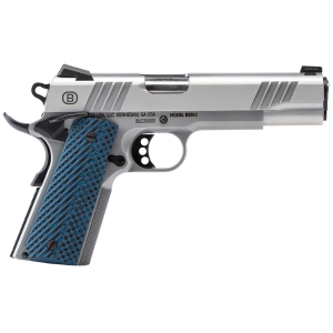 Bersa B1911 Handgun .45 ACP 8rd Magazine 5" Barrel Stainless Steel with VZ Grips Night Sight