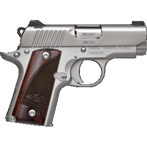 Kimber Mfg.,inc Micro, Kimber 3300207 Micro Stainless Rosewood Ns 380acp