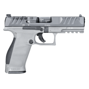 Walther PDP 9mm 4.5" Handgun with 18rd Capacity - Gray/Silver