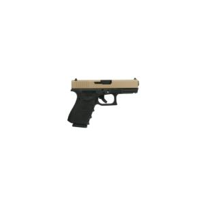 Glock 19 Gen 3 Custom "FDE Slide Polymer Cobblestone Stippled Frame" Handgun 9mm Luger 15/rd Magazines (2) 4.02" Barrel Austria