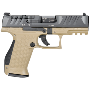 PDP Compact Optic Ready Handgun 9mm Luger 15rd Magazines (2) 4" Barrel Two-Tone Black Slide/Tan Grip