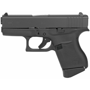 Glock 43 Subcompact Handgun 9mm Luger 6rd Magazines (2) 3.41" Barrel Black USA